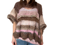 Nr013-Oversized see-through super soft sweater