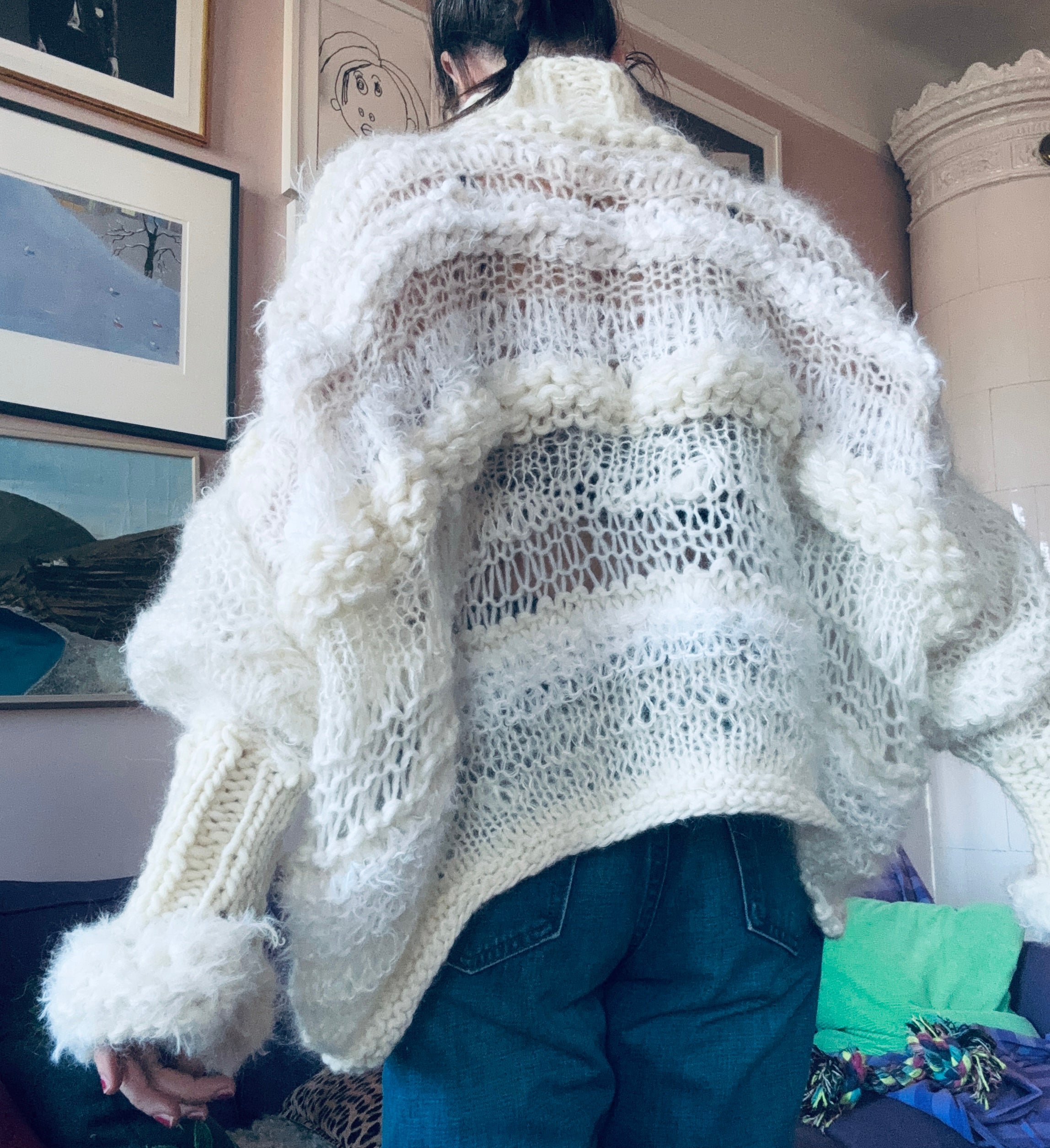 Nr014-Chunky fluffy knit dream